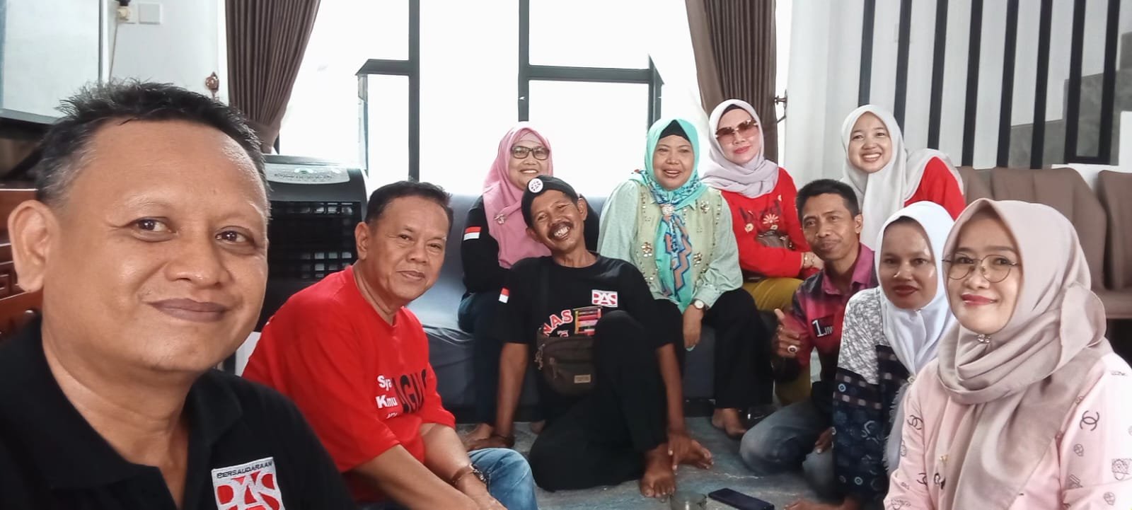 Komunitas Persaudaraan Agus Sejagad (PAS) Sumsel saat melakukan Halal bihalal