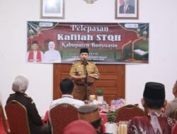 Bupati Askolani Lepas Kafilah Banyuasin Mengikuti STQH XXVIII Tingkat Provinsi Sumsel
