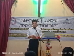 Pdt Hendrawan Christianto Ajak Umat Bangkit dan Menjadi Terang