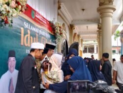 Gelar Open House, Rumah Pribadi Bupati Muba di Geruduk Masyarakat