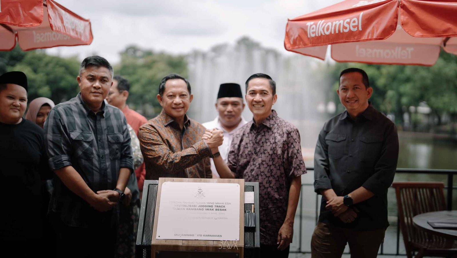 Tito Karnavian Puji Ratu Dewa, Berhasil Percantik Kambang Iwak