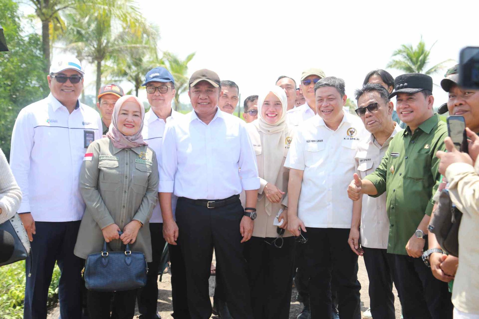 Gubernur Sumatera Selatan (Sumsel) H Herman Deru mendampingi kunjungan kerja (kunker) Komisi IV DPR RI