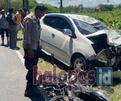 Pelajaran Tragis: Remaja Tewas Adu Banteng di Jalan Parangtritis. (Foto : Polres Bantul)