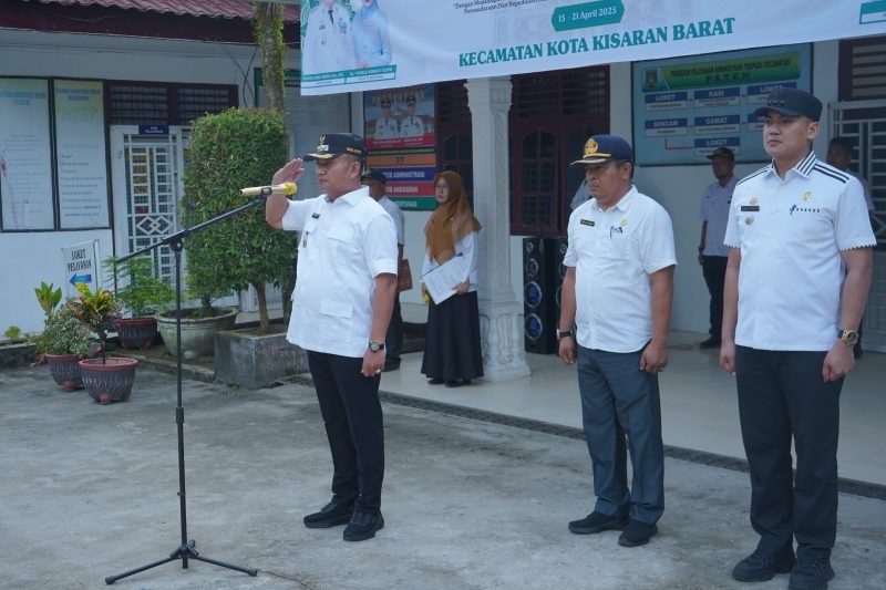Wakil Bupati Asahan Pimpin Apel di Kecamatan Kota Kisaran Barat