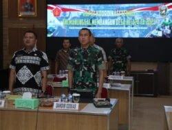Wabup Asahan Ikuti Rakornis TNI Manunggal Membangun Desa ke 124