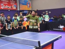 Gubernur Herman Deru Buka Kejuaraan Tenis Meja “Indonesia Pingpong League Youth Zona 1 Sumatera 2025