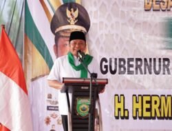 Gubernur Herman Deru Resmikan Masjid Agung Al-Huda Desa Tugu Agung Lempuing OKI