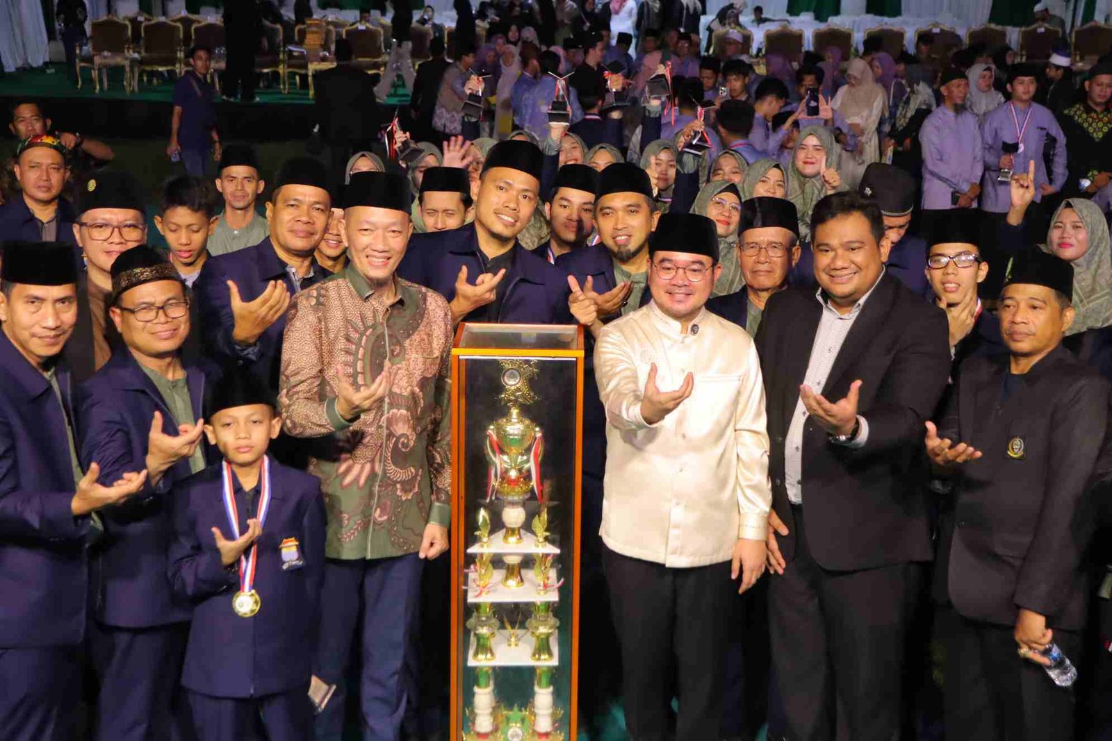 Wakil Wali Kota (Wawako) Prima Salam menghadiri acara penutupan seleksi Tilawatil Qur'an dan Hadits