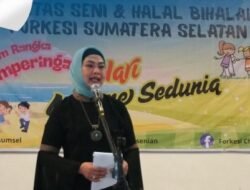 Kadis PPPA Sumsel Buka Acara Pentas Seni dan Halal Bihalal Hari Autisme Sedunia