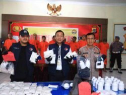 10 Kasus Narkoba Berhasil Diungkap Polresta Yogyakarta