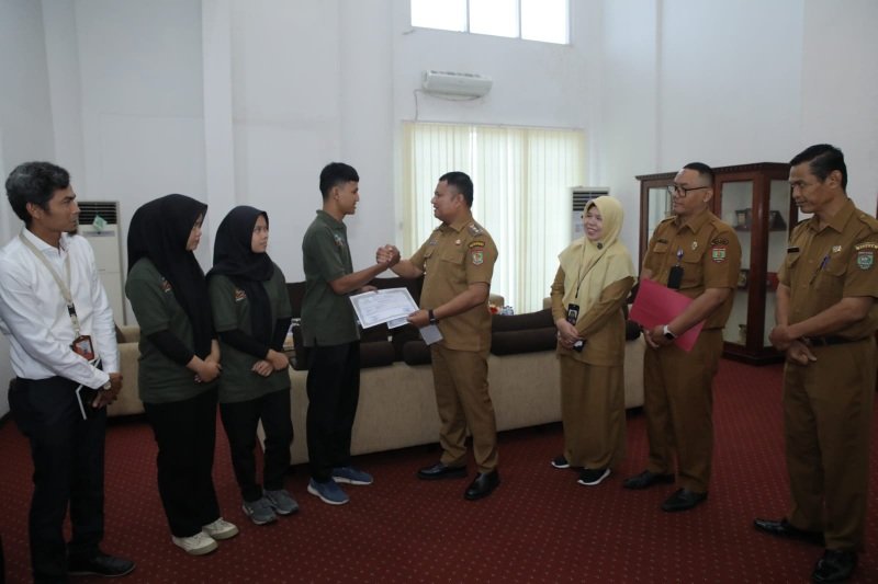 Wakil Bupati Asahan Lepas 3 Peserta Magang ke Jepang