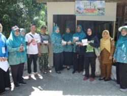 Ketua PKK Kabupaten Asahan Monitoring Lomba Hatinya PKK Tingkat Sumut di Desa Banjar