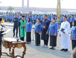 Tepati Janji Ratu Dewa Lantik 3932 ASN Kota Palembang