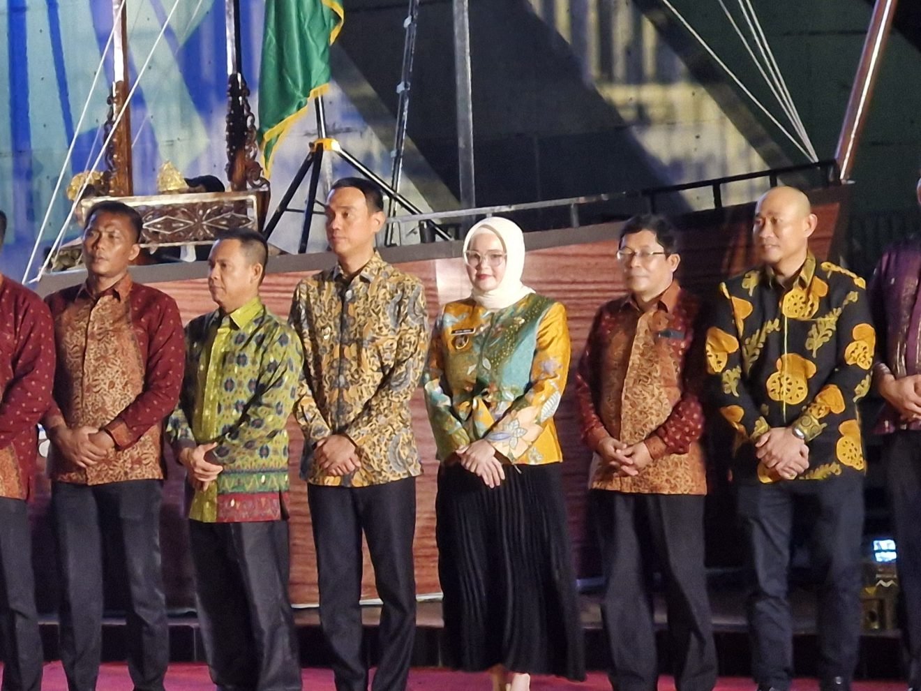 Wabup Netta Hadiri Festival Sriwijaya Ke XXXIII