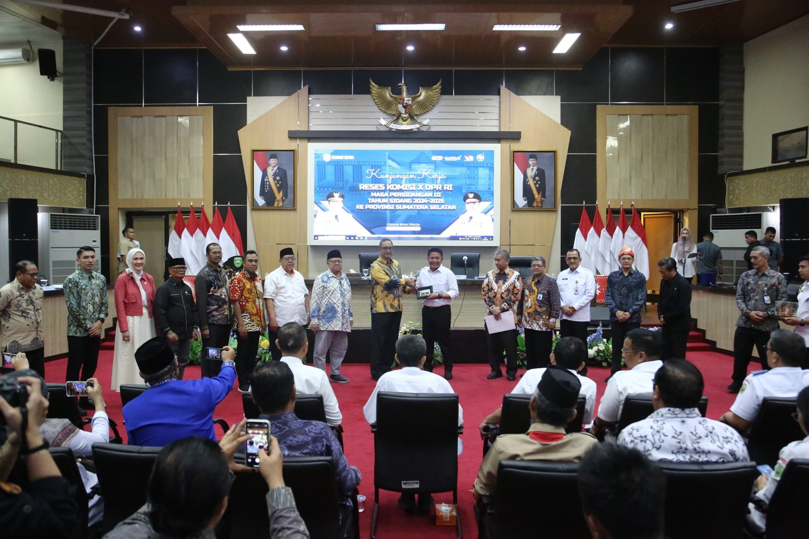 Gubernur Sumatera Selatan (Sumsel) H. Herman Deru menyambut positif kunjungan kerja reses Komisi X DPR RI