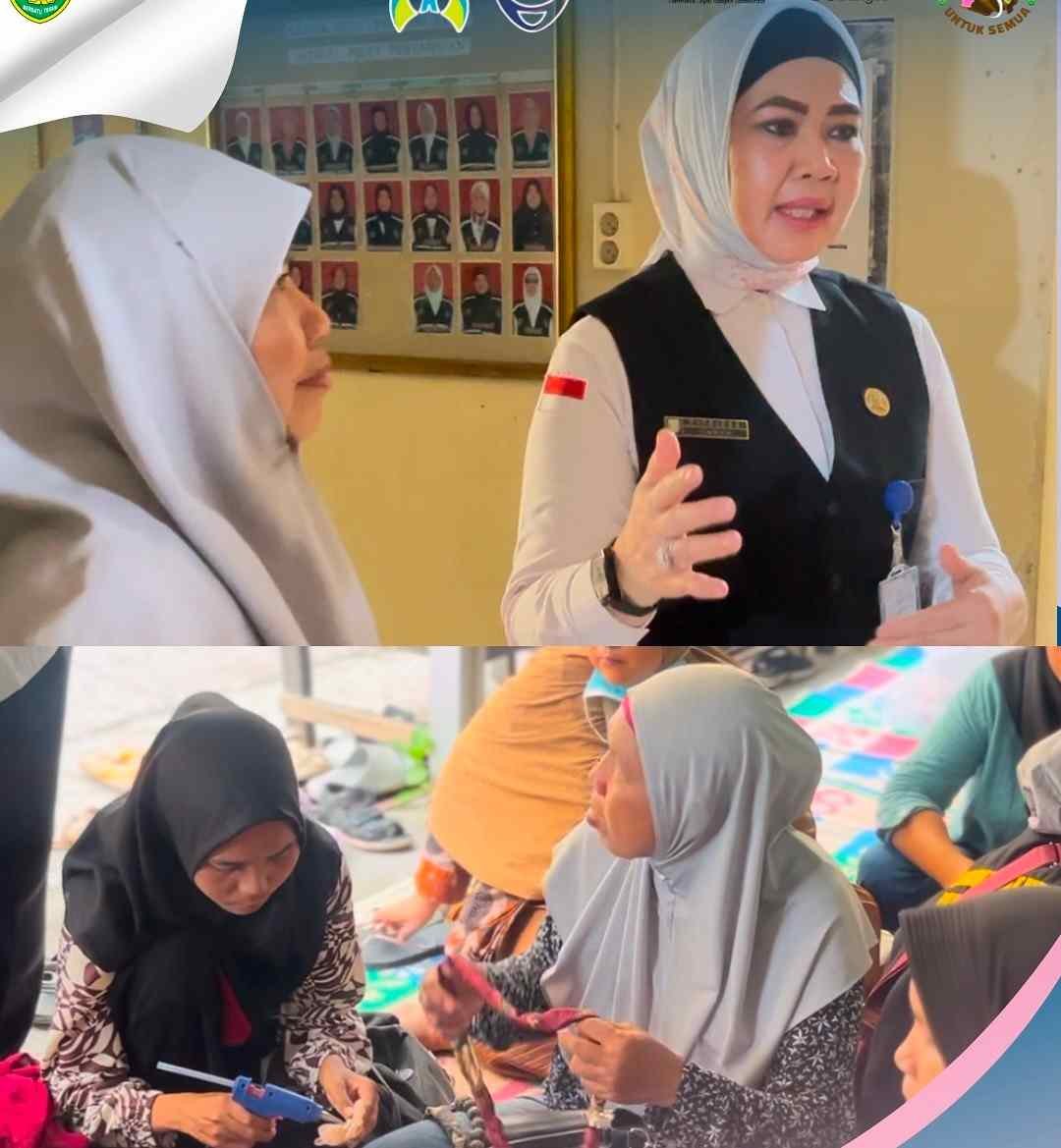 Kadis PPPA Sumsel Fitriana Kunjungi Pelatihan Keterampilan Hidup bagi Perempuan Disabilitas