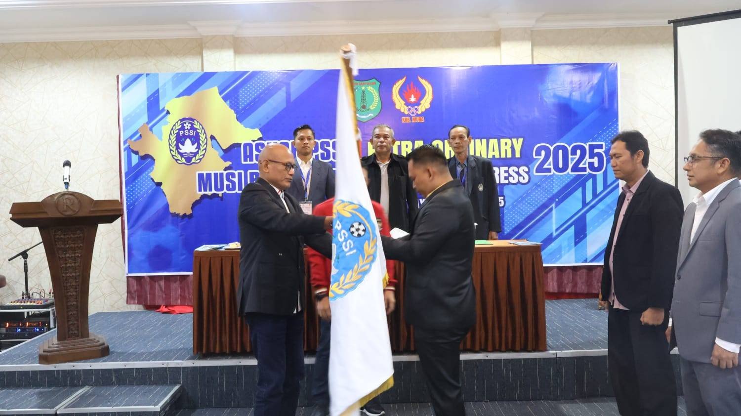 Karan Karnedi Terpilih Secara Aklamasi sebagai Ketua Askab PSSI Muba