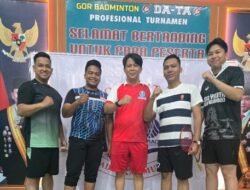 Tim SAKAHIRA Lawfirm Meriahkan Turnamen Badminton KAMDA Cup 2025: Pererat Solidaritas Advokat Muda se-Sumsel