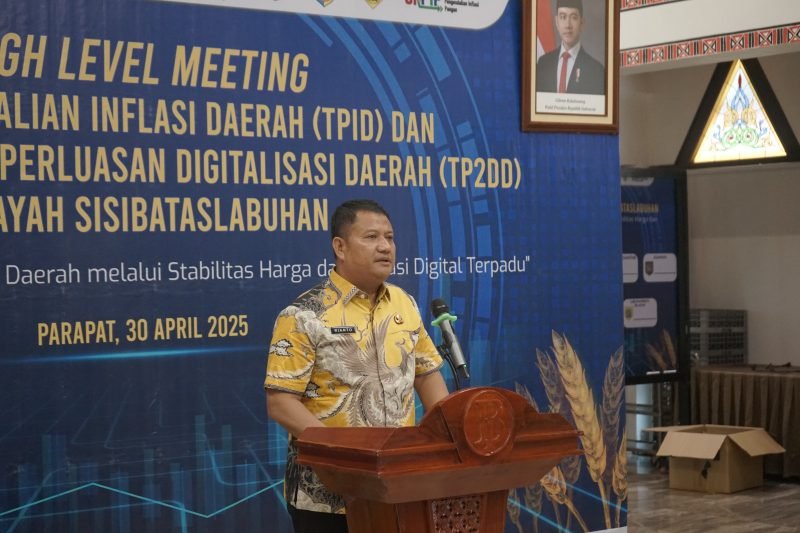 Wakil Bupati Asahan Hadiri High Level Meeting TPID dan TP2DD