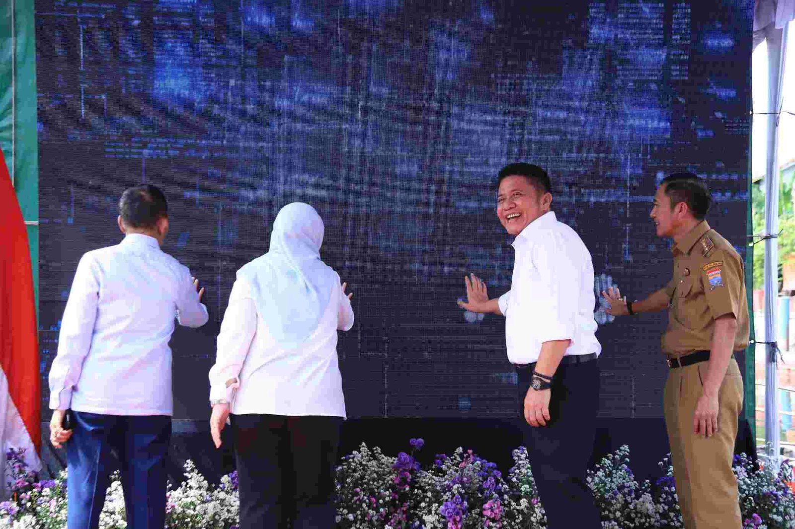 Gubernur Herman Deru Launching Gebrak Kota Palembang