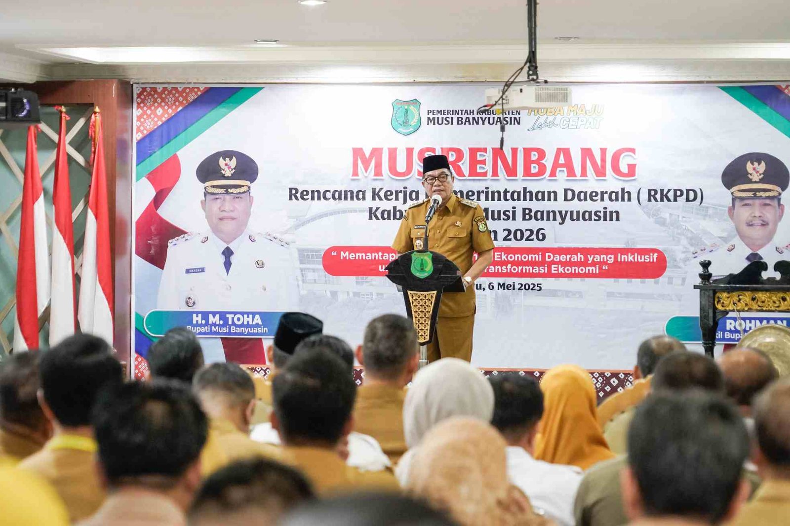 Bupati Toha Buka Musrenbang RKPD Tahun 2026.