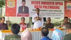 Reses Perorangan Anggota DPRD Kota Palembang