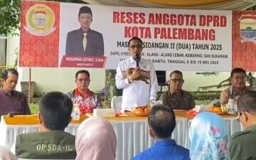 Reses Perorangan Anggota DPRD Kota Palembang