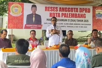 Reses Perorangan Anggota DPRD Kota Palembang