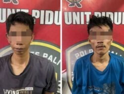 Dua Pelaku Curanmor di Talang Akar Berhasil Dibekuk Polisi