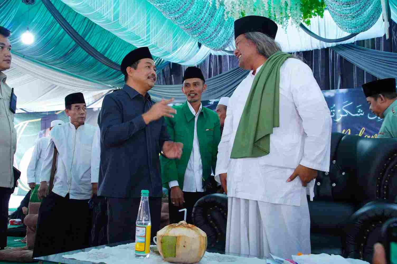 Wabup Muba Hadiri Haul dan Tasyakuran Keluarga Sugeng Budiarto di Tungkal Jaya