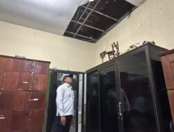 SMPN 3 Porong Mendadak Disidak, Respon Kerusakan Atap Kelas