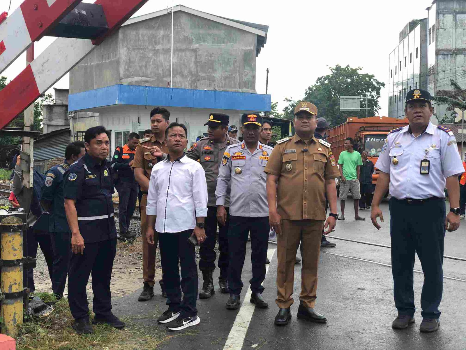 Wakil Bupati Asahan Resmikan 3 JPL di Perlintasan Kota Kisaran dan Air Batu