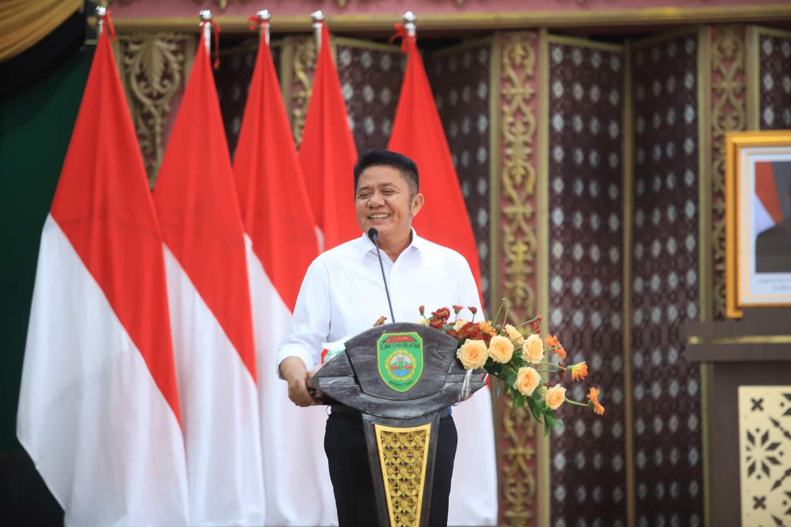 Gubernur Sumatera Selatan (Sumsel) H Herman Deru