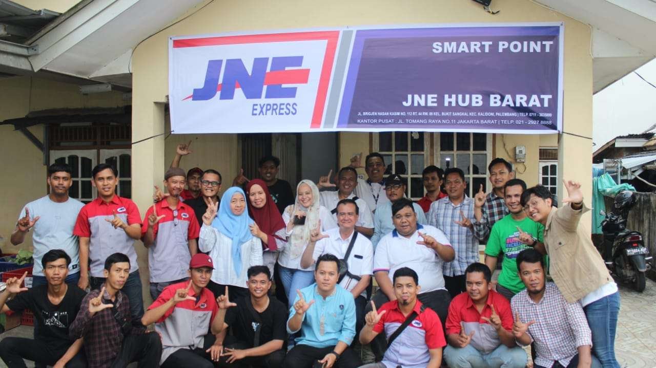 Meningkatkan Kapabilitas Operasional dan Memperluas Jangkauan, JNE Buka Titik Layanan Baru di Palembang