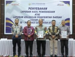Pemkab Asahan Raih Opini WTP ke-8 Berturut-Turut dari BPK RI