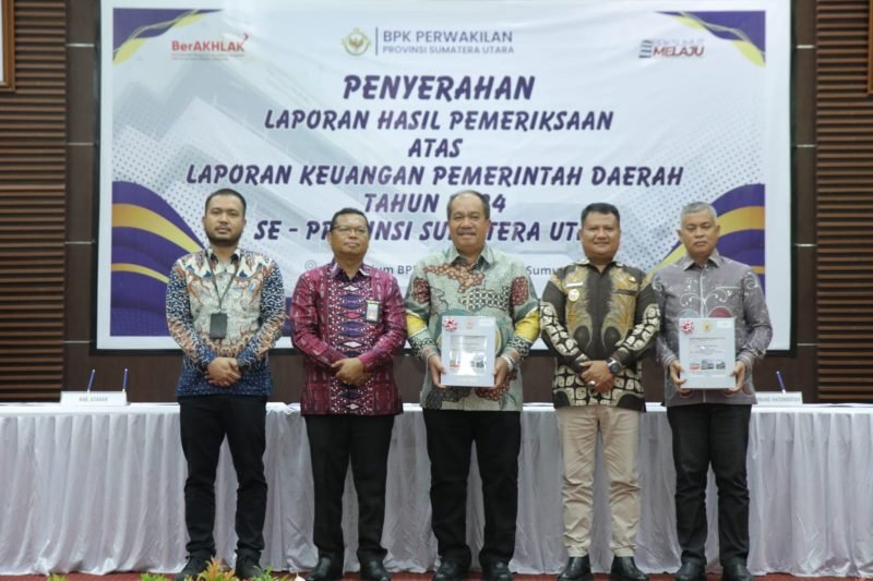 Pemkab Asahan Raih Opini WTP ke-8 Berturut-Turut dari BPK RI