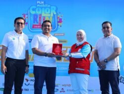 Ketua PMI Palembang Apresiasi PLN Mobile Color Run 2025