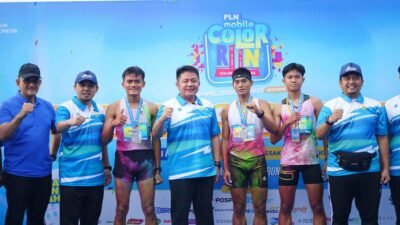 Deru Apresiasi PLN Mobile Color Run 2025, Dorong UMKM dan Gaya Hidup Sehat