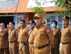 Pimpin Apel di Kecamatan Kalidoni, Sekda Tegaskan Kedisiplinan ASN