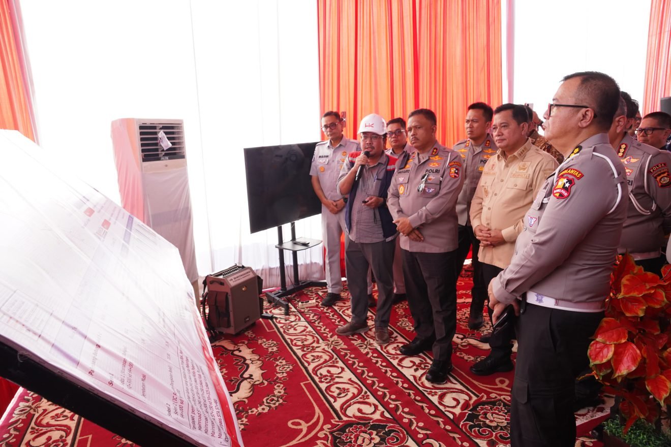 Bupati Banyuasin, Askolani menyambut hangat kunjungan kerja Kepala Korps Lalu Lintas (Korlantas) Polri