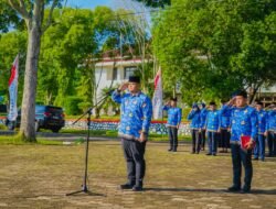 Terus Tingkatkan Pelayanan Publik, Sekretaris Daerah Banyuasin Pimpin Apel Gabungan Juni 2025