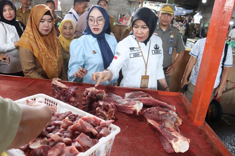 Jelang Hari Raya Idul Adha 1446 H, Pemkab Muba Sidak Pasar Randik