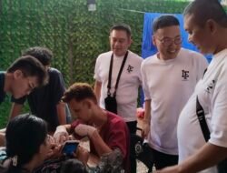 Kolaborasi La Familia Pusat dan Palembang Khitan Ratusan Anak