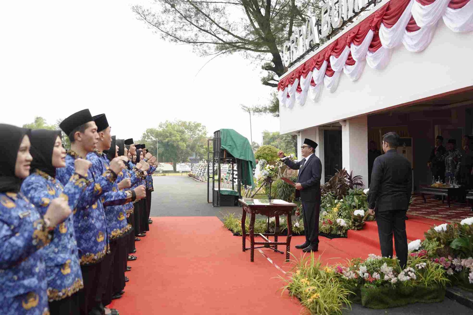 Bupati Toha Lantik 2.838 PPPK dan 151 CPNS Pemkab Muba
