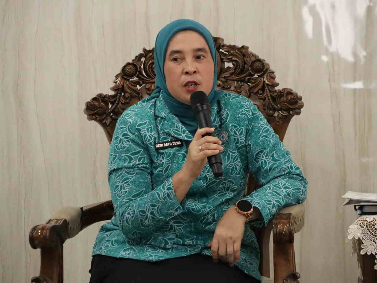 Ketua TP PKK Kota Palembang Dewi Sastrani Ratu Dewa