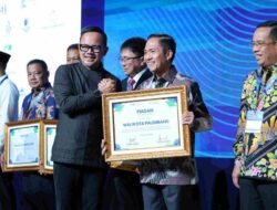 Terima Penghargaan Dari Perpamsi, Komitmen Wali Kota Palembang Menuju 100 Persen Sambungan Air Bersih