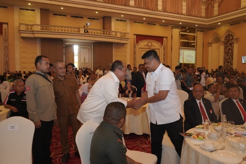 Bupati Asahan Hadiri Pelantikan Pengurus KONI Sumut Periode 2025-2029