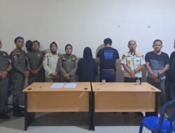 SatpolPP OI, Gerebek Salah Satu Bedeng di OI