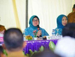 Ketua TP PKK Muba Lakukan Pembinaan 10 Program Pokok PKK