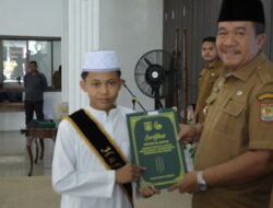 Bupati Asahan Wisuda 48 Orang Santri Lembaga Tahfidz Al-Qir’an